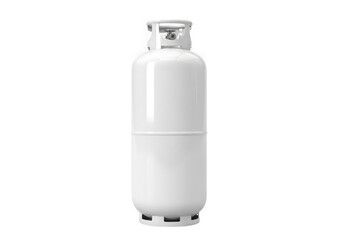 White Propane Gas Tank