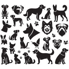"Silhouette of a Standing Dog – Vector Illustration"

"Black Dog Silhouette Isolated on White Background"

"Minimalist Dog Silhouette – Pet Animal Vector Design"

"Side View of a Dog in Silhouette Sty