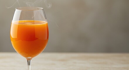 Orange juice in a glass (1)