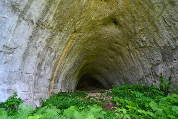 Kastamonu, Turkey. July 13, 2025. A view from Ilgarini Cave in the Kure Mountains in Pinarbasi,...