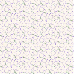 Delicate lavender wreaths on a light pastel background. Perfect for stationery, textile prints, packaging, scrapbooking, wallpaper, digital use and branding.