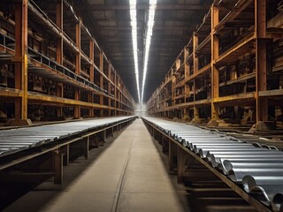 warehouse workers in warehouse