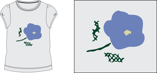 ART piece t-shirt design vector illustration