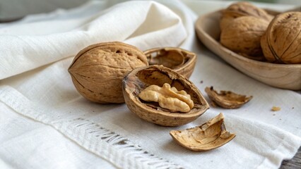 walnuts and nutcracker