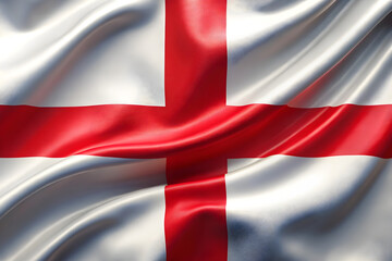 Fototapeta premium England flag isolated on transparent background PNG icon isolated with transparent background