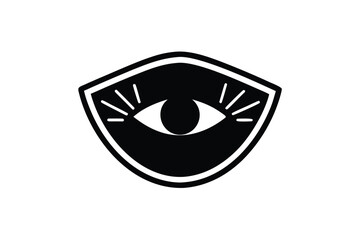 eye patch vector icon illustration