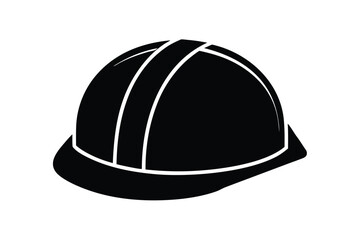hard hat vector icon illustration