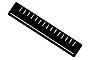 ruler vector icon illustration