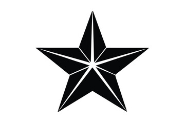 star vector icon silhouette illustration