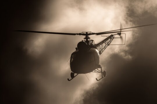 Firefighting tactics. The role of aircraft in revolutionizing wildfire management strategies. Aerial firefighting. Helicopter history.