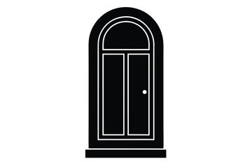 door vector icon illustration