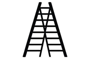 ladder vector icon illustration