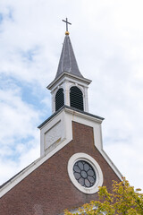 Roman Catholic Saint Nicholas Church (Nicolaaskerk). The present church was built and consecrated in 1847. EDAM, NETHERLANDS.