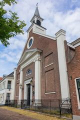 Roman Catholic Saint Nicholas Church (Nicolaaskerk). The present church was built and consecrated in 1847. EDAM, NETHERLANDS.