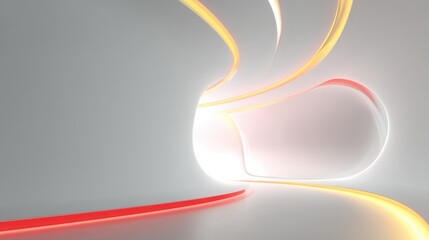 Abstract futuristic artistic flow space background wallpaper backdrop