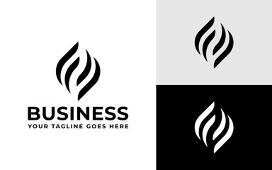 FF Double F letter Logo Design