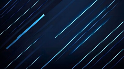 Dark Blue Background with Geometric Lines.