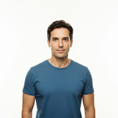 young man in casual clothes