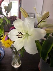 bouquet of lilies