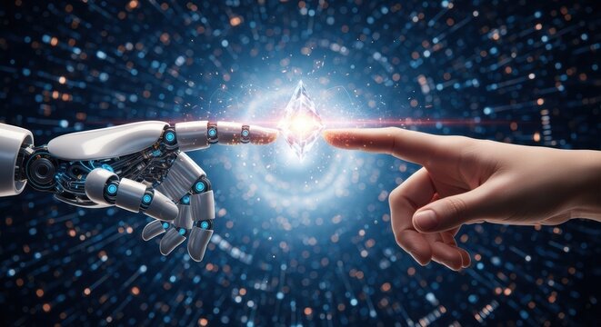 Convergence of human and artificial intelligence, a technological connection of consciousness and