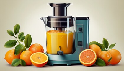 juicer fruit juicer machine citrus press juicer electric juice extractor white background image