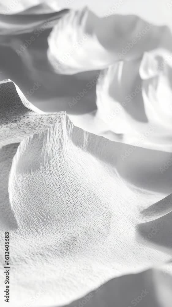 Poster abstract of salt ripples on water surface. texture created by natural processes. salt crystals formi