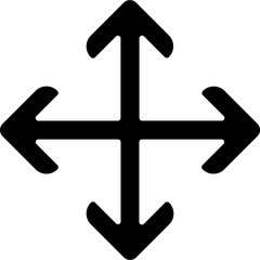 Obraz premium Move Arrows Symbol Design