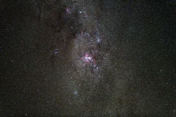 Carina Nebula in the Milky Way Galaxy