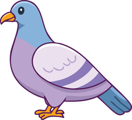 illustration of a pigeon