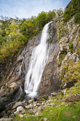 Fototapeta premium Aber falls in Snowdonia. North Wales. UK