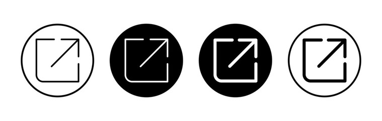 Share icon symbol for apps and websites. Sharing sign and symbol