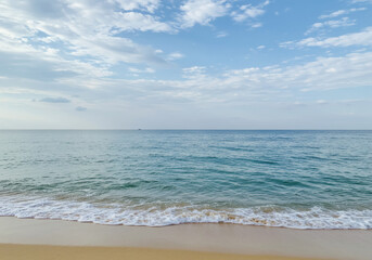 Beach Ocean Sea Water Waves Sand Shore Peaceful Calm Vacation Travel