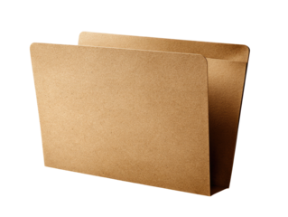 Beige file folder, simple design