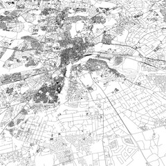 Obraz premium 3D illustration of city and urban in Harare Zimbabwe