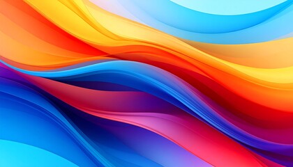 Abstract vibrant color waves (2)