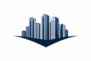 Obraz premium city skyline vector illustration