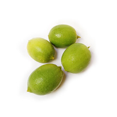 lemon on white background