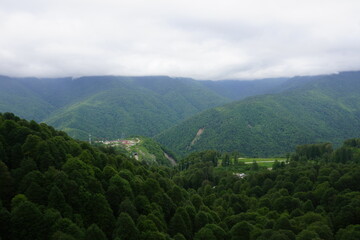 view from the mountain