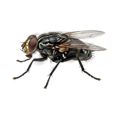 Fototapeta premium fly on white background Cut out the background