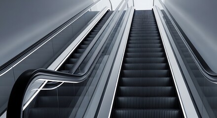 Modern Escalator: Conveying Movement and Modernity in a Technological Era