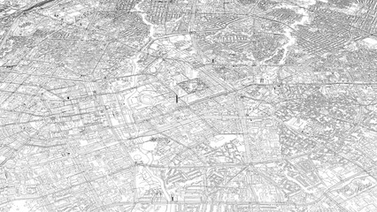 3D illustration of city and urban in Tashkent Uzbekistan