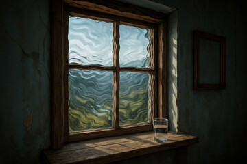 Vibrating Window Glass