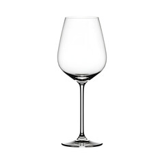 Fototapeta premium empty wine glass Cut out the background