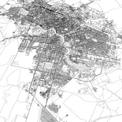 Fototapeta premium 3D illustration of city and urban in Astana Kazakhstan