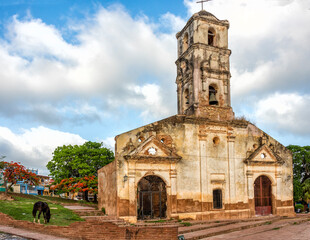 old church in Trinidad Cuba