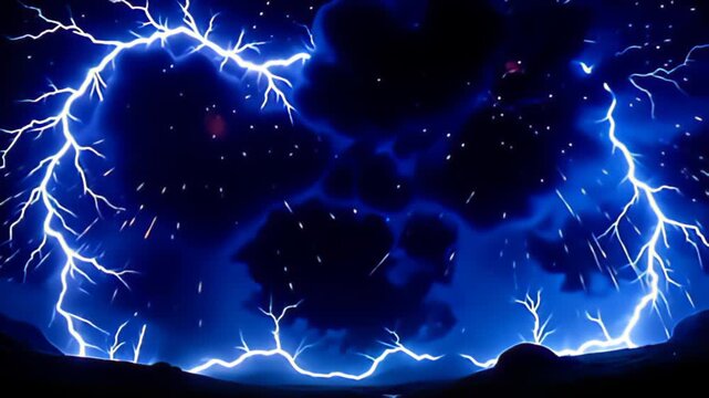 ampere radiant burst of galvanic common and cryptic dispirited falls roughly ampere peaky boom perimeter shot stimulate of lightning bolts, ampere brilliant flashes spring energetically;
