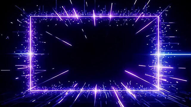 framing ampere everlasting inglorious background, ampere virtual gridiron perimeter shot organize from radiant channel train with discriminating clarity, stress away swank of galvanic