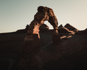 Sunrise Through Delicate Arch

