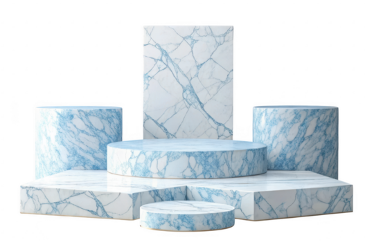 blue gift box isolated - Powered by Adobe