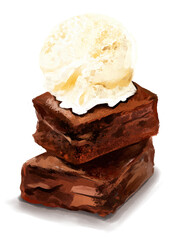 stack of chocolate pieces